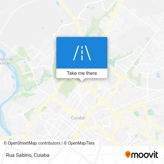 Rua Sabino map