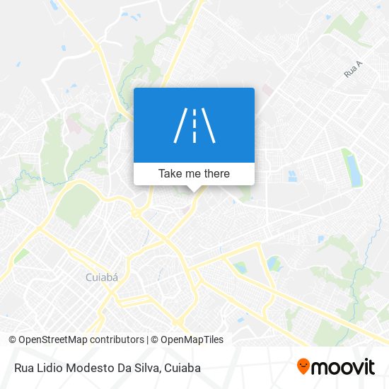 Rua Lidio Modesto Da Silva map