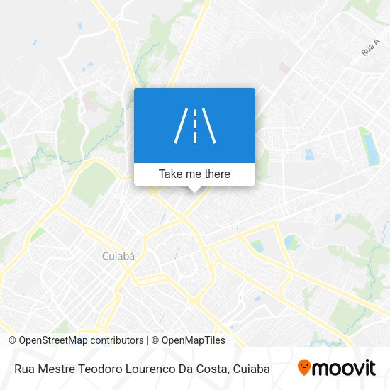Rua Mestre Teodoro Lourenco Da Costa map
