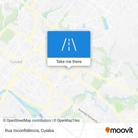 Rua Inconfidência map