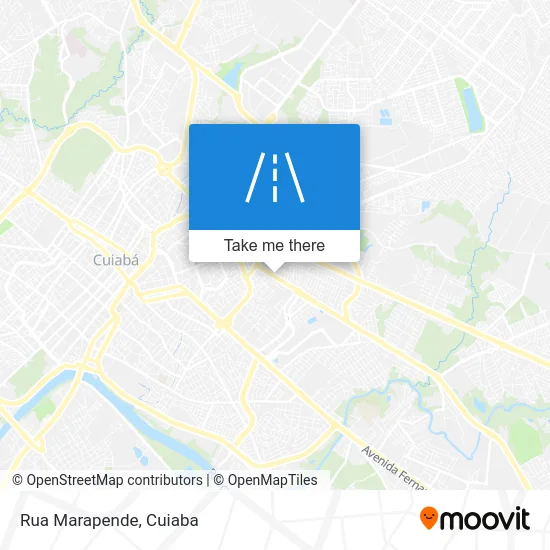 Rua Marapende map