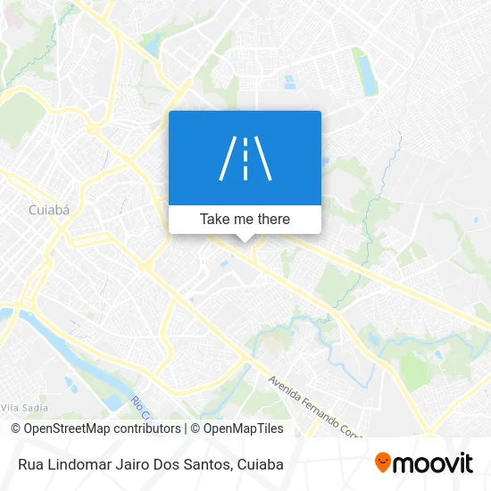 Rua Lindomar Jairo Dos Santos map