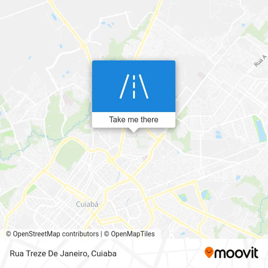 Rua Treze De Janeiro map
