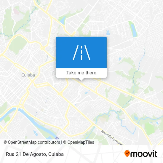 Rua 21 De Agosto map