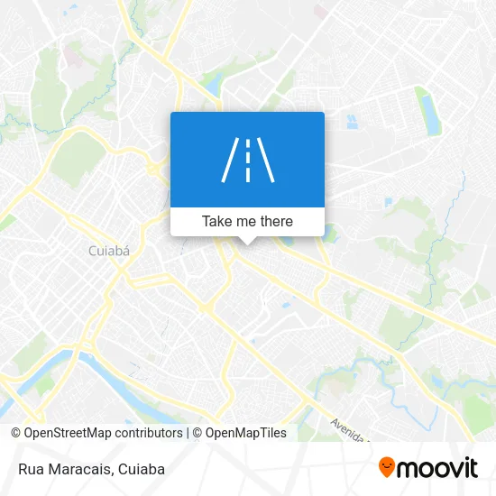 Rua Maracais map