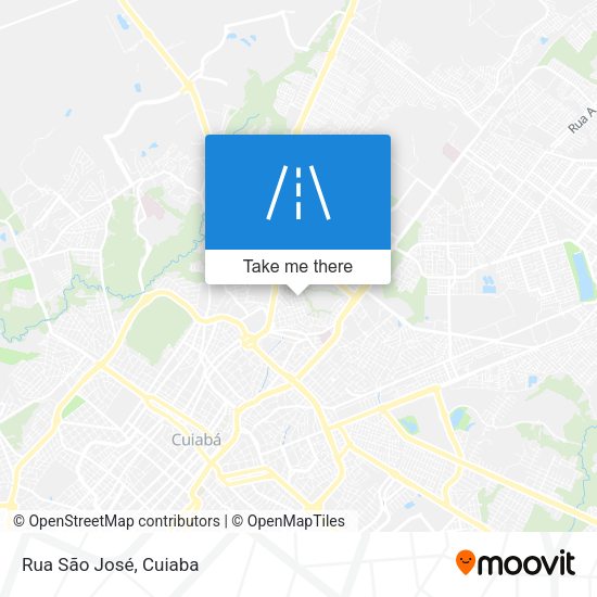 Rua São José map