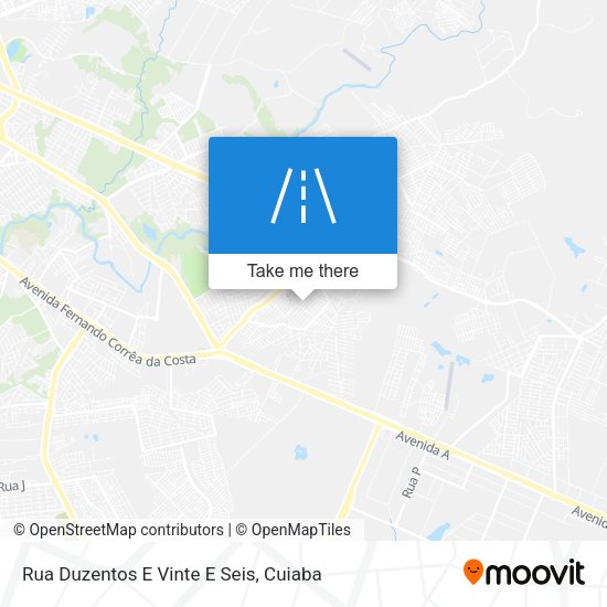Rua Duzentos E Vinte E Seis map