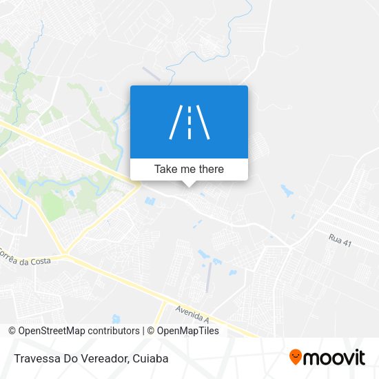 Travessa Do Vereador map