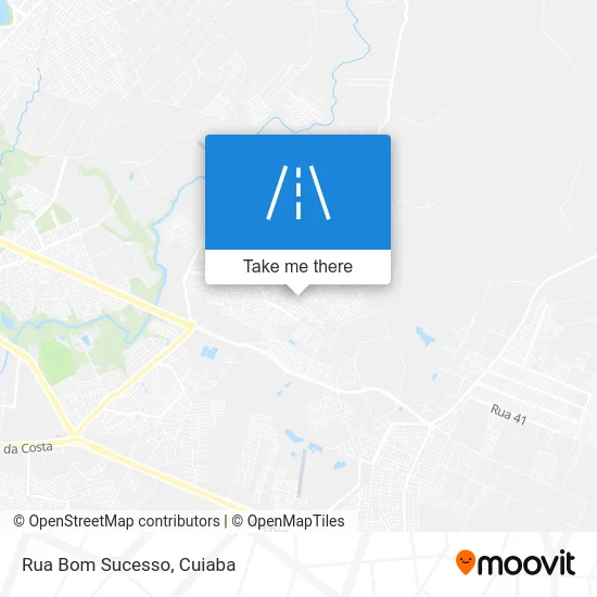 Rua Bom Sucesso map