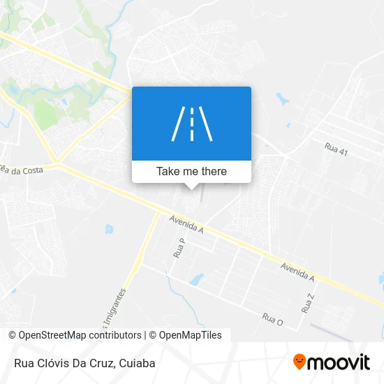 Rua Clóvis Da Cruz map