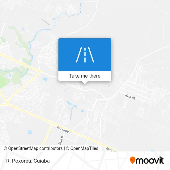 R: Poxoréu map