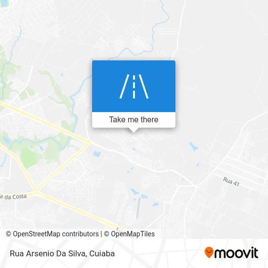 Rua Arsenio Da Silva map
