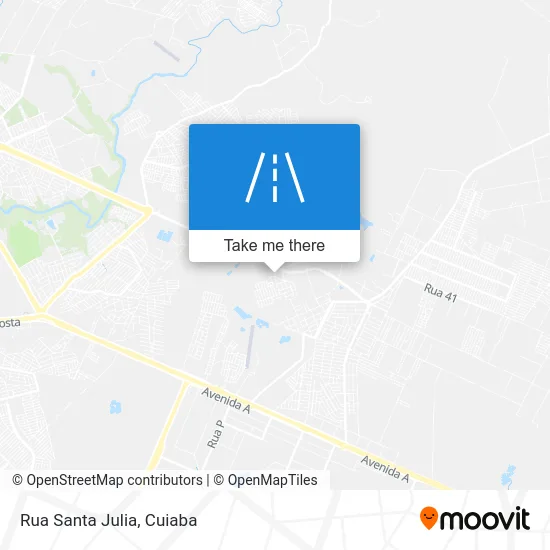 Rua Santa Julia map