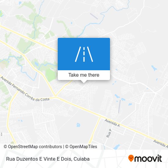 Rua Duzentos E Vinte E Dois map