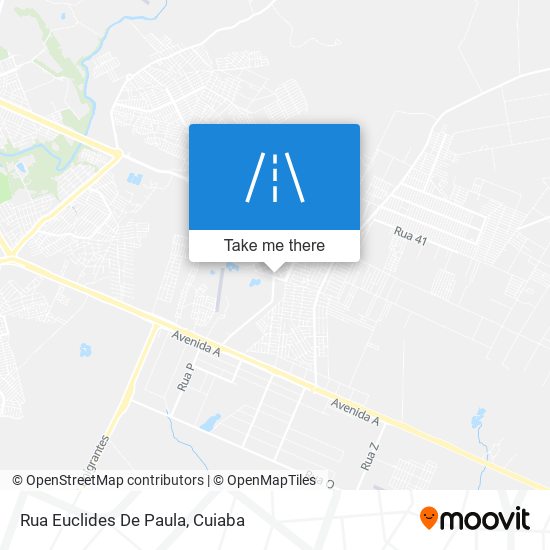 Rua Euclides De Paula map