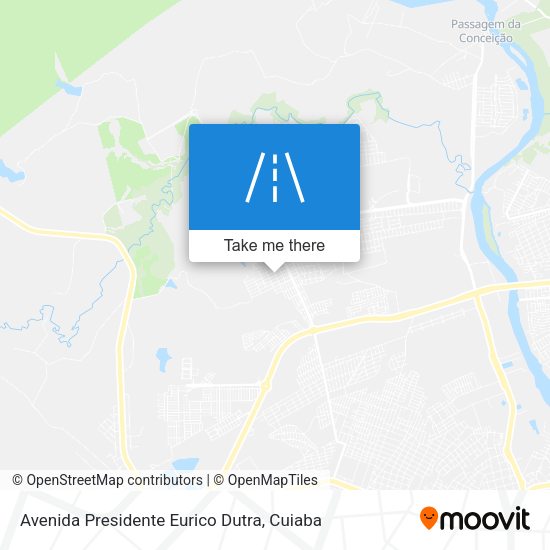 Avenida Presidente Eurico Dutra map