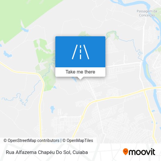 Rua Alfazema Chapéu Do Sol map