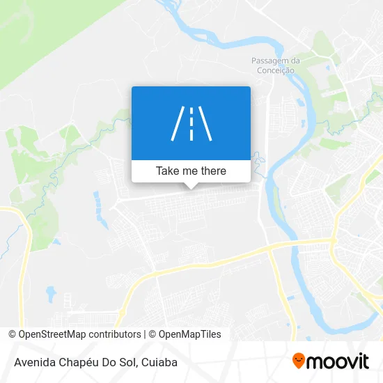Avenida Chapéu Do Sol map