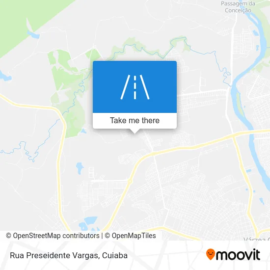 Rua Preseidente Vargas map