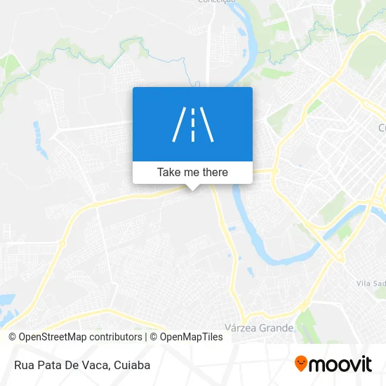 Rua Pata De Vaca map