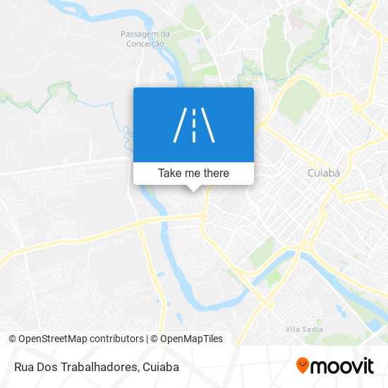 Rua Dos Trabalhadores map