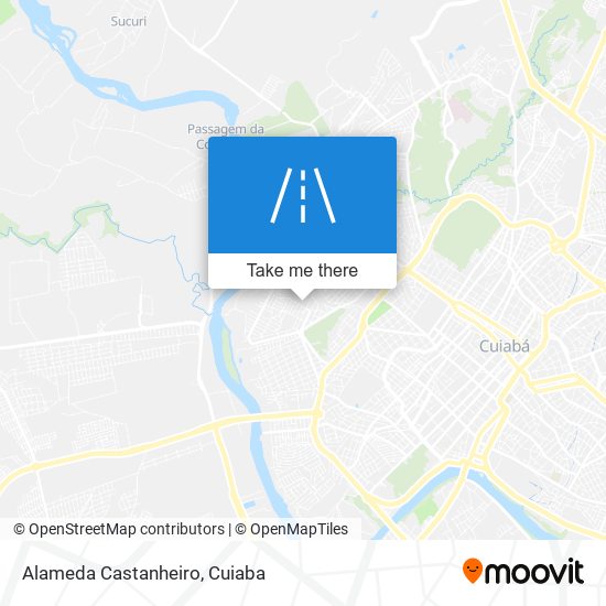 Alameda Castanheiro map