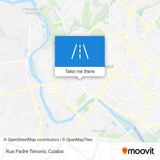 Rua Padre Tenorio map