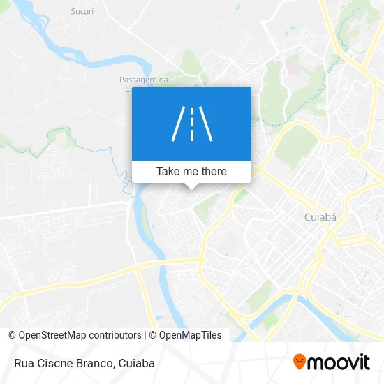 Rua Ciscne Branco map