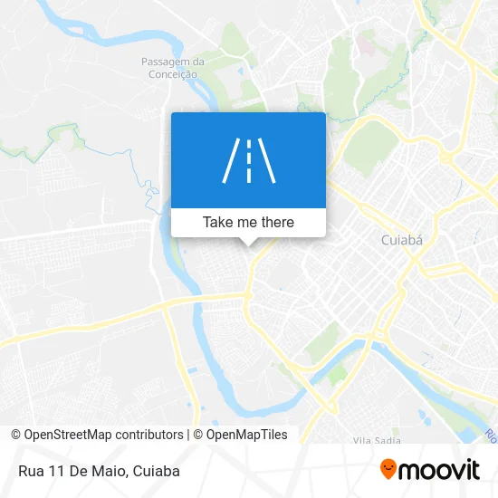 Rua 11 De Maio map
