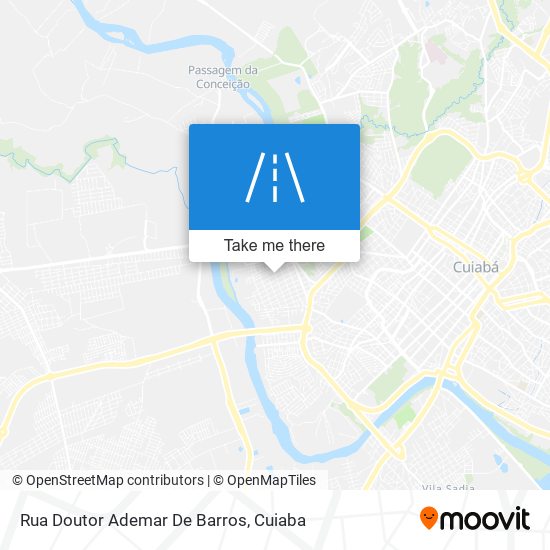 Rua Doutor Ademar De Barros map