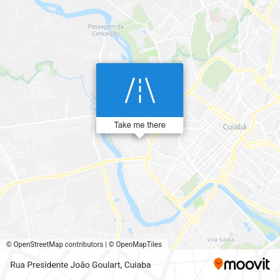 Rua Presidente João Goulart map