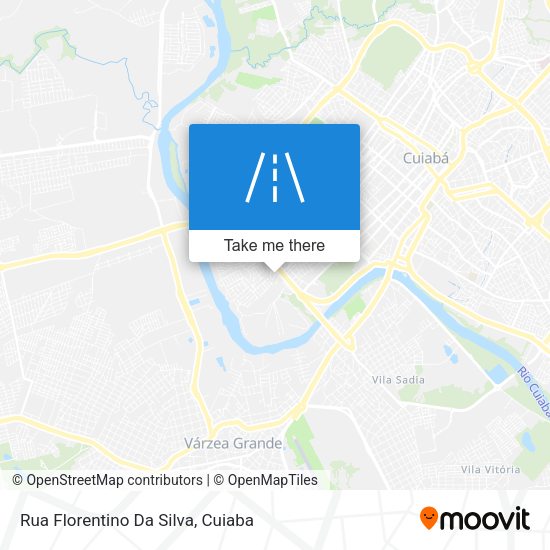 Rua Florentino Da Silva map
