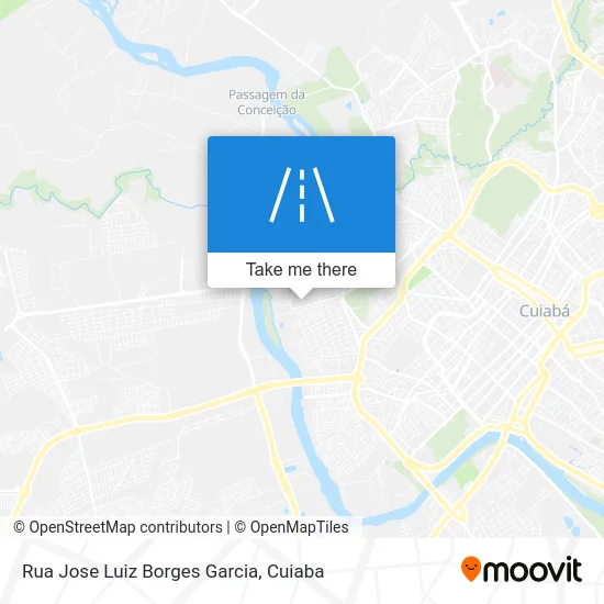 Rua Jose Luiz Borges Garcia map