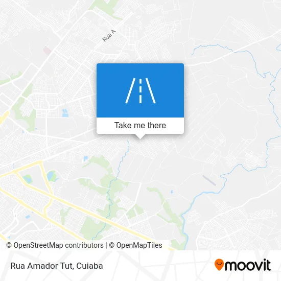 Rua Amador Tut map