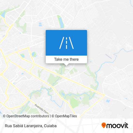 Rua Sabiá Laranjeira map