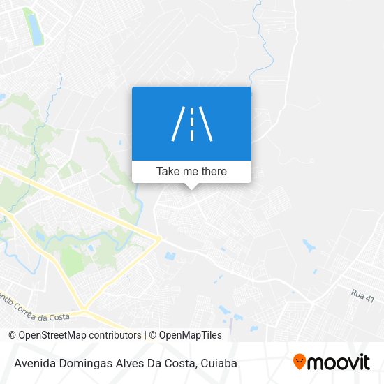 Avenida Domingas Alves Da Costa map
