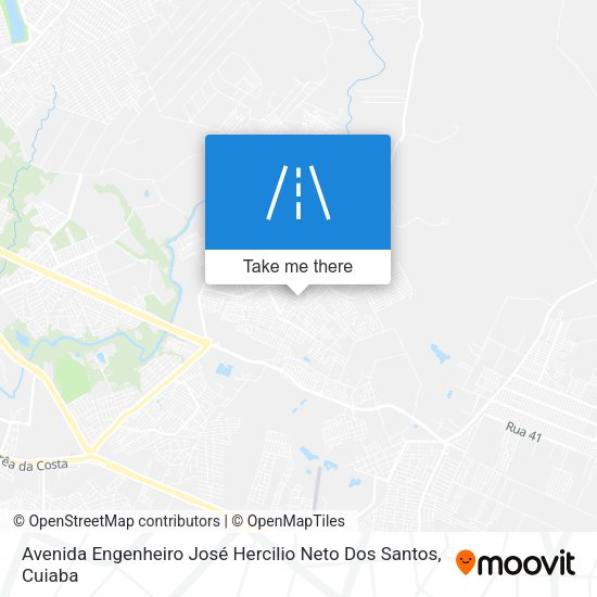 Avenida Engenheiro José Hercilio Neto Dos Santos map