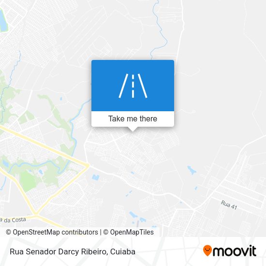 Rua Senador Darcy Ribeiro map
