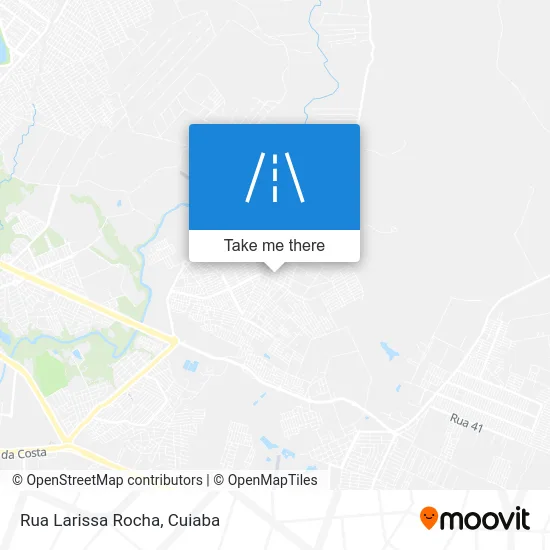 Rua Larissa Rocha map