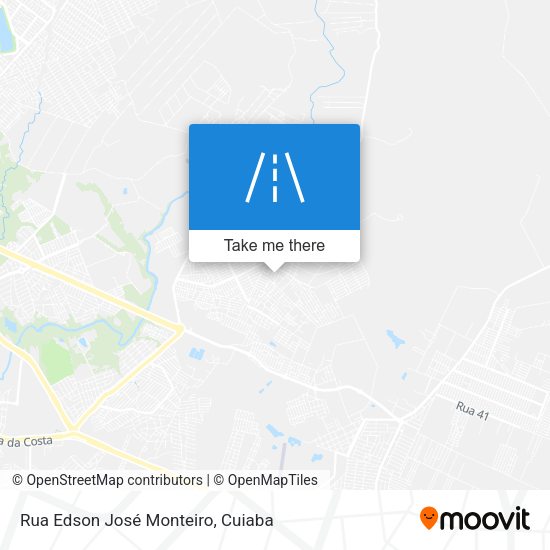 Rua Edson José Monteiro map