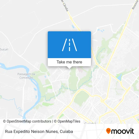 Rua Expedito Neison Nunes map