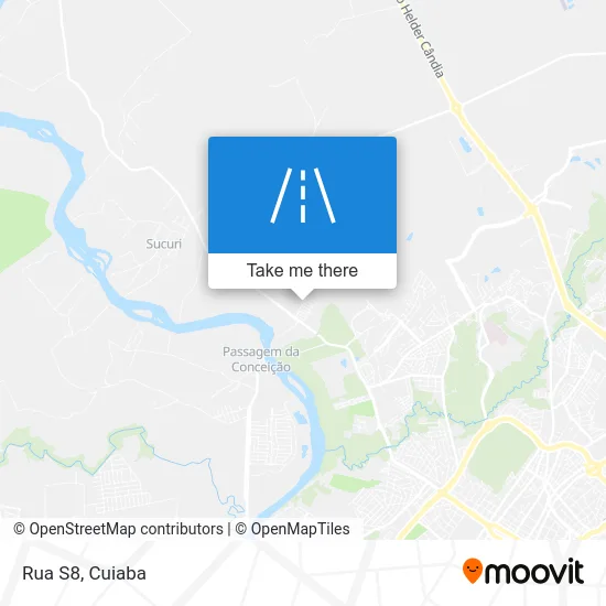 Rua S8 map