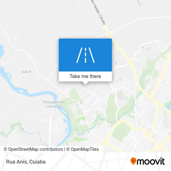 Rua Anis map