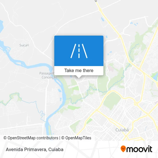 Avenida Primavera map