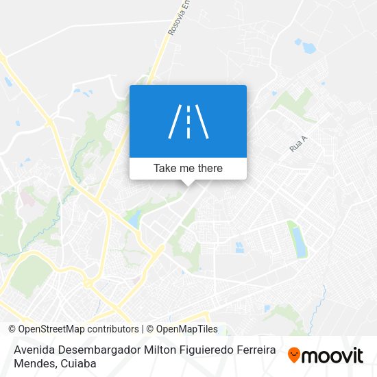 Avenida Desembargador Milton Figuieredo Ferreira Mendes map