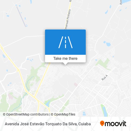 Mapa Avenida José Estevão Torquato Da Silva