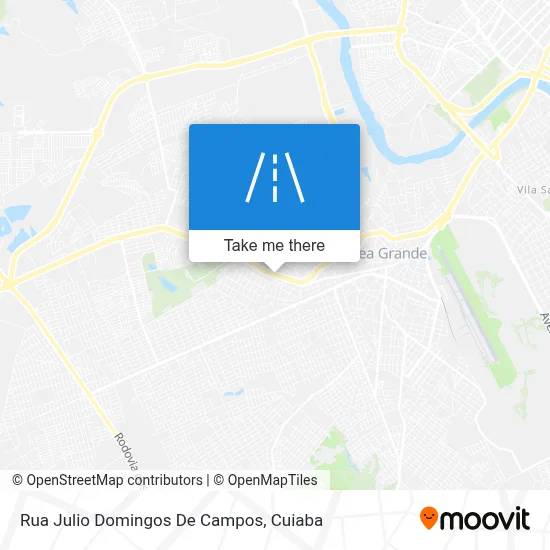 Rua Julio Domingos De Campos map
