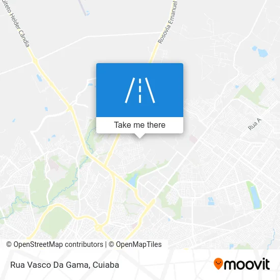 Rua Vasco Da Gama map