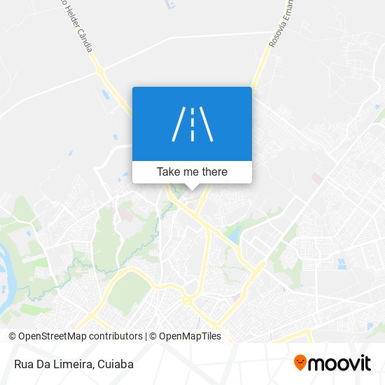 Rua Da Limeira map