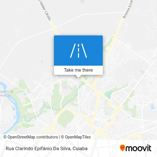 Rua Clarindo Epifânio Da Silva map
